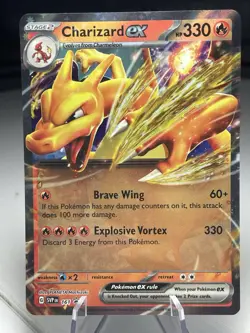 Charizard ex - Promo 161 SV: Scarlet & Violet Promo - NM - Pokemon Card TCG - Image 1