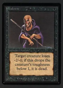 ***Beta Weakness*** MTG Beta Magic Kid Icarus - Image 1