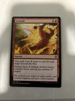 Fireball (175) Battle for Baldur's Gate CLB MTG Magic - Image 1