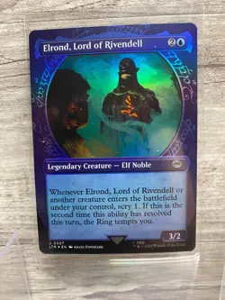 MTG - Elrond, Lord of Rivendell (Foil) - Lord of The Rings NM/M Condition - Image 1