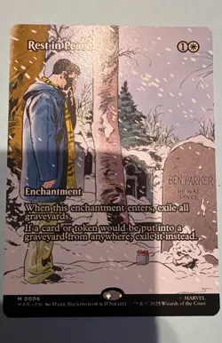 Rest in Peace (Borderless) Marvel Universe Eternal-Legal Regular Mtg M/NM Mythic - Image 1