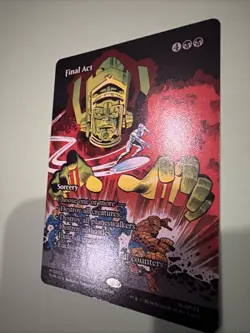Final Act (Borderless) Marvel Universe Eternal-Legal Regular Mtg M/NM Mythic - Image 3