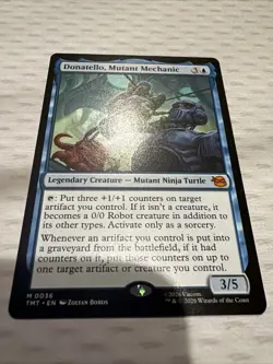 Donatello, Mutant Mechanic Teenage Mutant Ninja Turtles Regular Mtg M/NM Mythic - Image 4