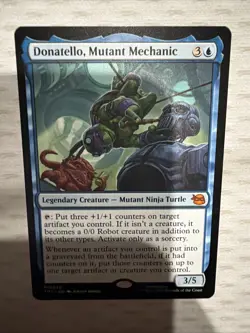 Donatello, Mutant Mechanic Teenage Mutant Ninja Turtles Regular Mtg M/NM Mythic - Image 5