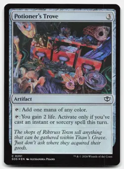 Potioner's Trove 251 SOS Magic: The Gathering C Foil NM - Image 1