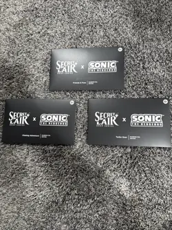 Super Sonic Foil Bundle All 3 foil Secret Lair sets Sonic The Hedgehog MTG - Image 1