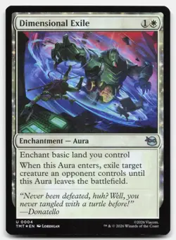 Dimensional Exile 4 TMT Magic: The Gathering U Foil NM - Image 1