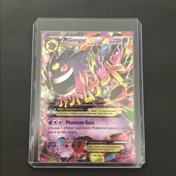 M Gengar EX #35/119 XY - Phantom Forces Pokemon Holo Card - Image 1