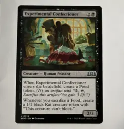 Wizards of the Coast MTG Experimental Confectioner WOE Regular Uncommon EN 0314 - Image 1