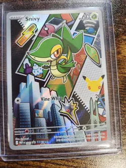 Snivy 049 Promo ME: Mega Evolution Promo Pokemon Holo Near Mint - Image 1