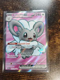 Cinccino ex 105/086 Ultra Rare Chaos Rising Pokemon Holo Near Mint - Image 1