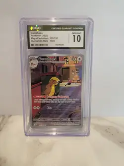 2025 Mega Evolution Pokemon Gumshoos CGC 10 153/132 - Image 1