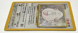 1999 Pokemon Chansey 3/102 Base Set Holo Rare Unlimited WOTC Moderately Played - Image 4