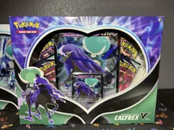 Pokemon TCG Ice & Shadow Rider Calyrex V Collection Box Sealed - Set of 2 Sw&Sh - Image 2