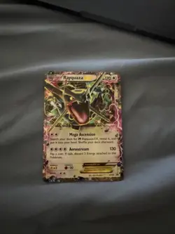 Pokemon TCG Rayquaza EX Deoxys Holo Rare - Image 1