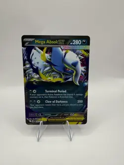 Pokemon TCG Mega Evolution Mega Absol Ex 086/132 NM English Pokemon card - Image 2