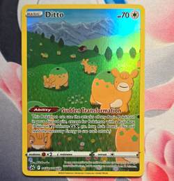 Pokemon TCG Ditto GG22/GG70 Crown Zenith Ultra Rare Holo English - Image 1