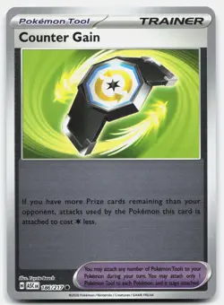 Counter Gain - 186/217 ME: Ascended Heroes Pokemon TCG Common Reverse Holo NM - Image 1