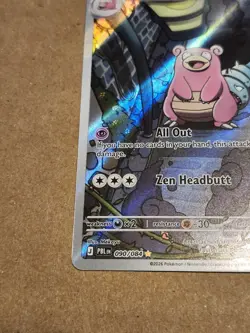 Slowbro 090/084 Illustration Rare Pitch Black Pokemon NM - Image 4