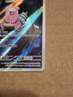 Slowbro 090/084 Illustration Rare Pitch Black Pokemon NM - Image 5