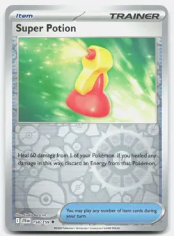 Super Potion 158/159 JTG Pokemon TCG Uncommon Reverse Holo NM - Image 1