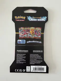 14 Pokemon Mega Evolution Sleeved Booster Packs Chaos Rising Pitch Black - Image 3