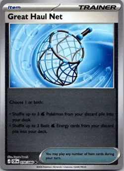 Great Haul Net 078/086 Uncommon Chaos Rising Pokemon Reverse Holo Near Mint - Image 1