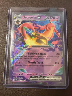 Gourgeist ex 041/086 Double Rare Chaos Rising Pokemon Holo Near Mint - Image 3