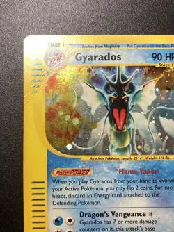Pokemon Card-Gyarados-H10/H32-Holo-NoCrystal-Skyridge-ENG-LP - Image 3