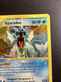 Pokemon Card-Gyarados-H10/H32-Holo-NoCrystal-Skyridge-ENG-LP - Image 4