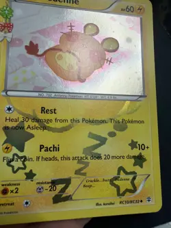 Dedenne RC10/RC32 Uncommon Generations Pokemon Holo LP - Image 2