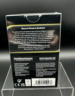 Pokemon TCG: Mega Evolution-Perfect Order Booster Bundle (6 Packs) New Sealed - Image 3