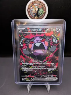 MINT!!! Pokemon Pitch Black Special Illustration Rare Morpeko EX 117/084 - Image 1