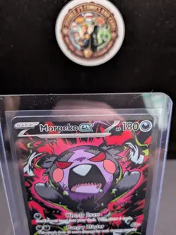 MINT!!! Pokemon Pitch Black Special Illustration Rare Morpeko EX 117/084 - Image 2