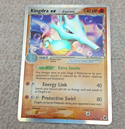 Kingdra ex 94/101 Dragon Frontiers Ultra Rare Holo EN Stage 2 140HP Delta - Image 1