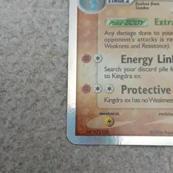 Kingdra ex 94/101 Dragon Frontiers Ultra Rare Holo EN Stage 2 140HP Delta - Image 3
