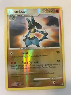 Pokemon TCG Lucario Pokemon Promos 6/130 Reverse Holo - Image 1