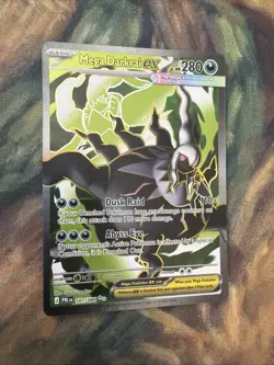 Mega Darkrai ex 101/084 Ultra Rare - Pitch Black Pokemon TCG - Image 2