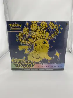 Pokemon Center Surging Sparks PC ETB Elite Trainer Box Factory Sealed Exclusive - Image 1