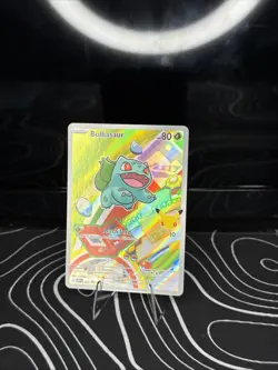 Bulbasaur 037 Holo Promo ME: Mega Evolution Promo Pokemon Near Mint - Image 1