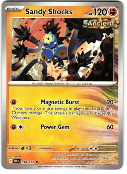 Sandy Shocks 98/162 Pokemon SV: Temporal Forces - Image 1