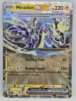 Miraidon ex 073/217 Double Rare Ascended Heroes Pokemon - NM - US Seller - Image 1