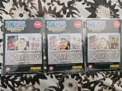 Panini TCG One Piece TCG 9" × 4" Poster Luffy Brook Nami Chopper Nico - Image 2