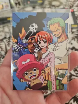 Panini TCG One Piece TCG 9" × 4" Poster Luffy Brook Nami Chopper Nico - Image 3
