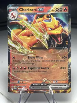 Charizard ex 006/165 - Sv: Scarlet & Violet 151 Holo - NM - Pokemon Card TCG - Image 1