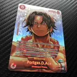 NM (SP) Portgas D Ace ST15-005 OP16 One Piece CCG The Time of Battle English EN - Image 5