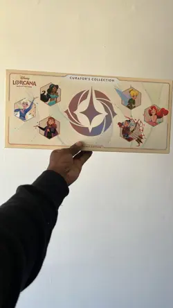 DISNEY LORCANA CURATORS COLLECTION HEROINES EDITION UNSEALED WITH PROMO CARD - Image 2
