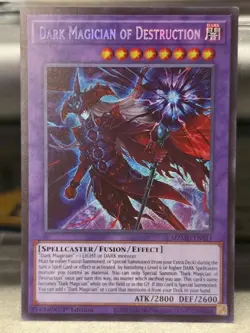 Dark Magician of Destruction - MZMU-EN011 - Secret Rare - 1st Edition - NM/Mint - Image 1