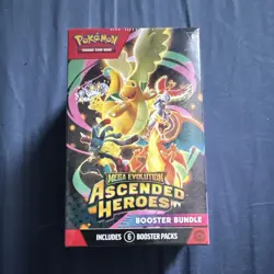 Pokemon TCG Mega Evolution Ascended Heroes Booster Bundle - 6 Booster Packs - Image 1