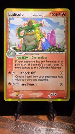 Ludicolo (Delta Species) 6/100 Crystal Guardians Holo - Pokemon Card LP - Image 1